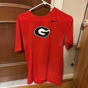 Nike Dri-Fit Mens large UGA logo tee